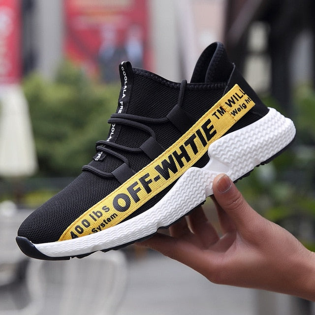 2019 New Fashion Off White Running Shoes For Men Lace Up Sneakers