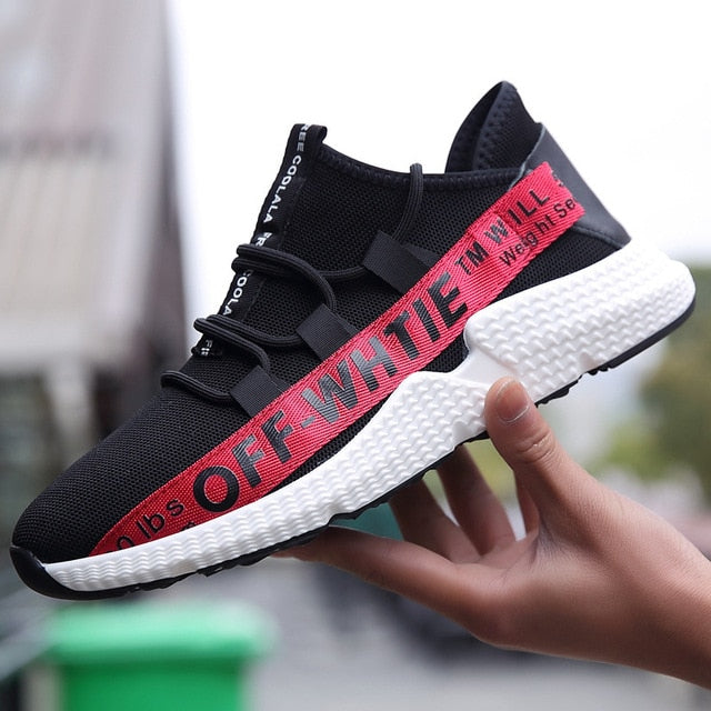 2019 New Fashion Off White Running Shoes For Men Lace Up Sneakers